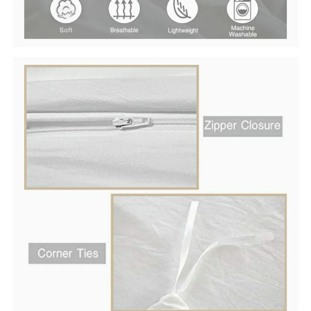 ⭐🆕White washed pom pom duvet cover set